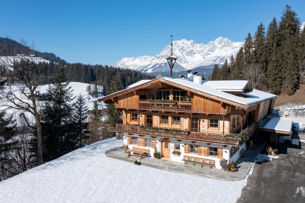 Luxusappartement Alpenliebe Oberndorf in Tirol Ngoại thất bức ảnh